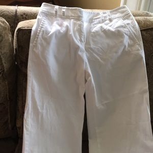 White summer pants.